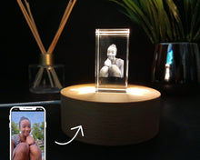 Load image into Gallery viewer, 3D Photo Tower Crystal
